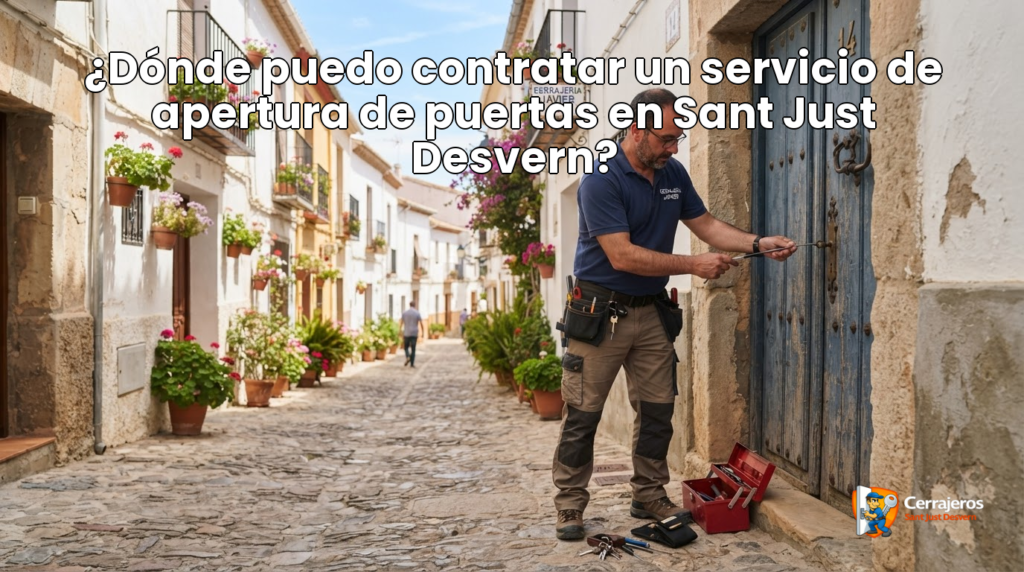 featured donde puedo contratar un servicio de apertura de puertas en sant just desvern