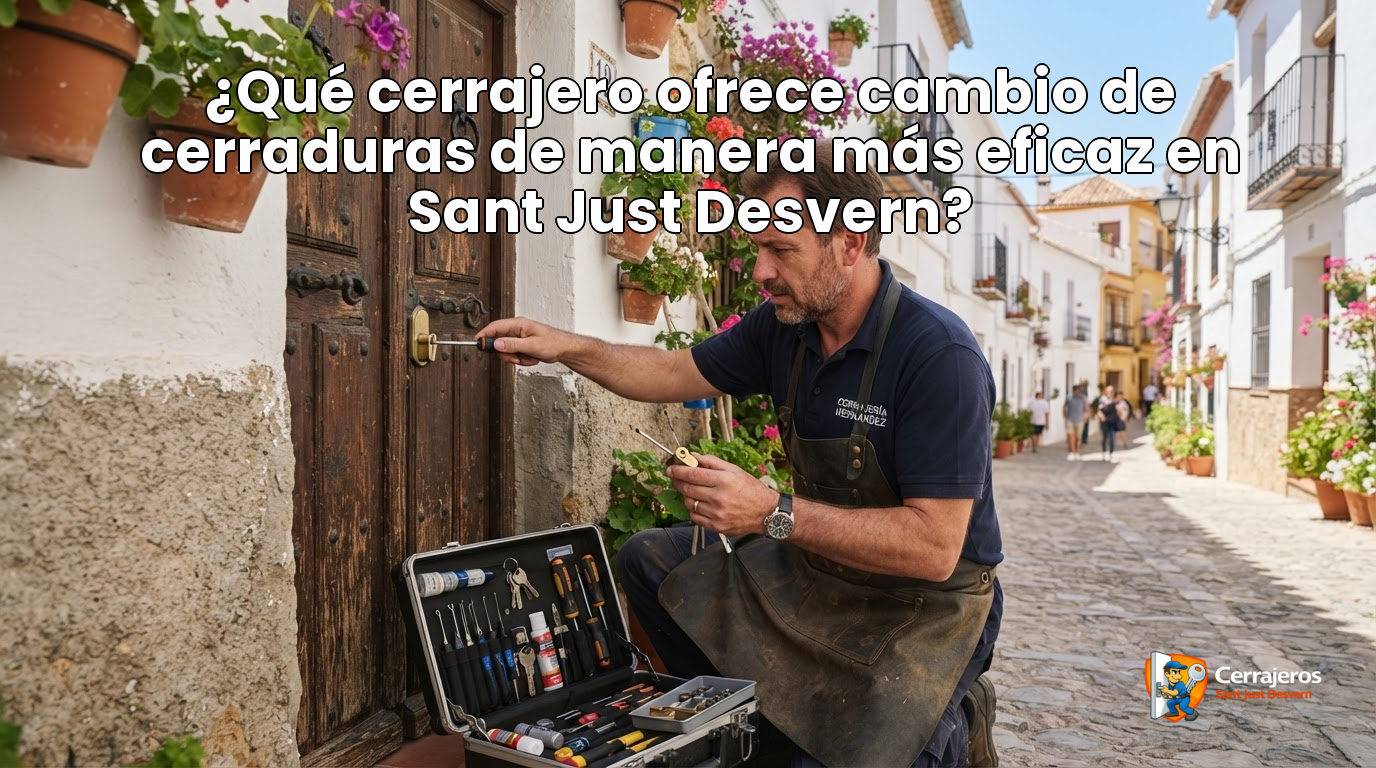 featured que cerrajero ofrece cambio de cerraduras de manera mas eficaz en sant just desvern