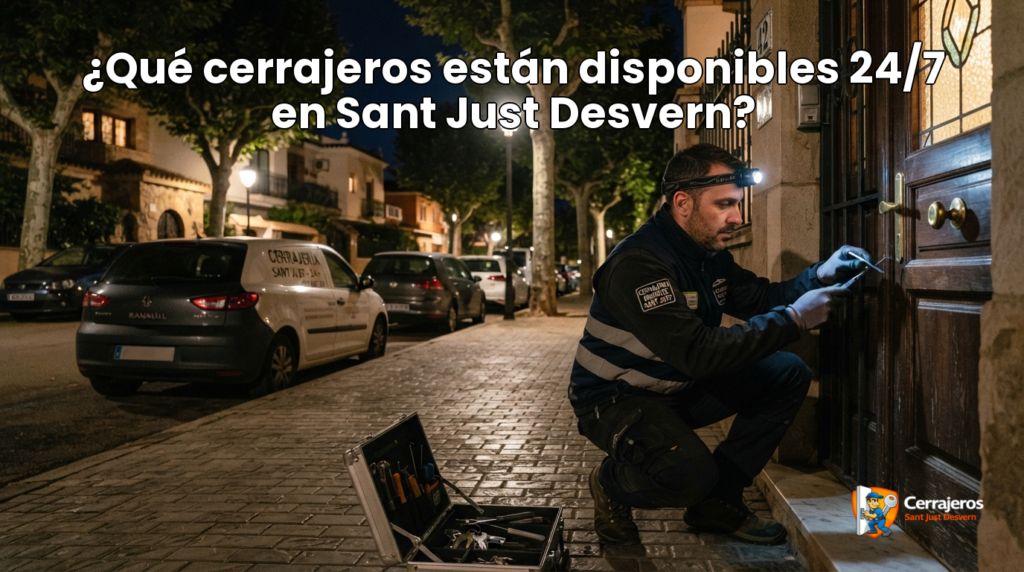 featured que cerrajeros estan disponibles 24 7 en sant just desvern