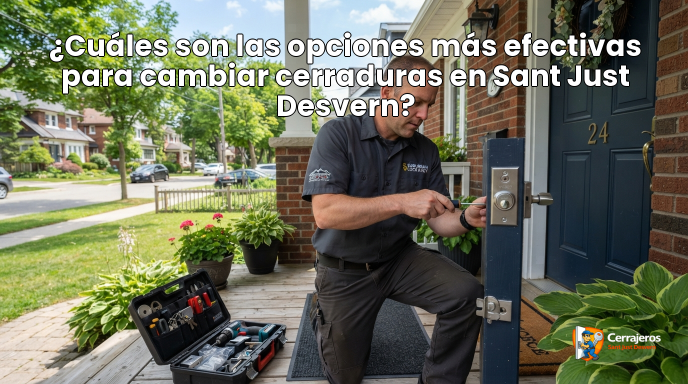 featured cuales son las opciones mas efectivas para cambiar cerraduras en sant just desvern