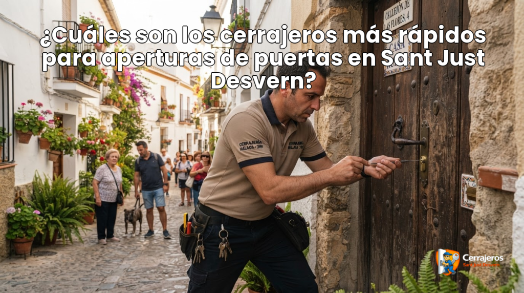 featured cuales son los cerrajeros mas rapidos para aperturas de puertas en sant just desvern