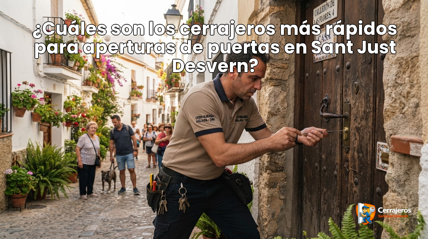 featured cuales son los cerrajeros mas rapidos para aperturas de puertas en sant just desvern