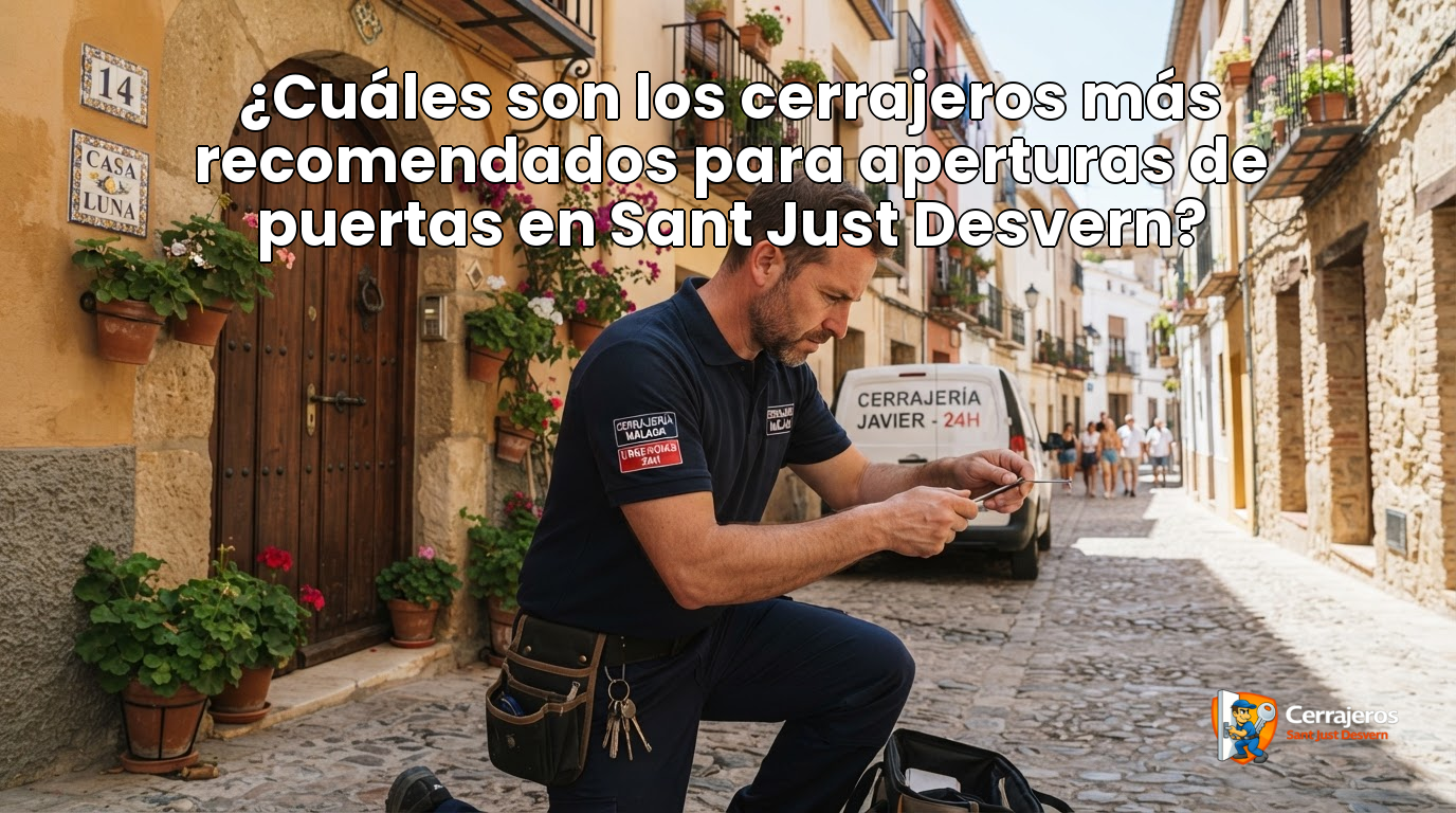 featured cuales son los cerrajeros mas recomendados para aperturas de puertas en sant just desvern