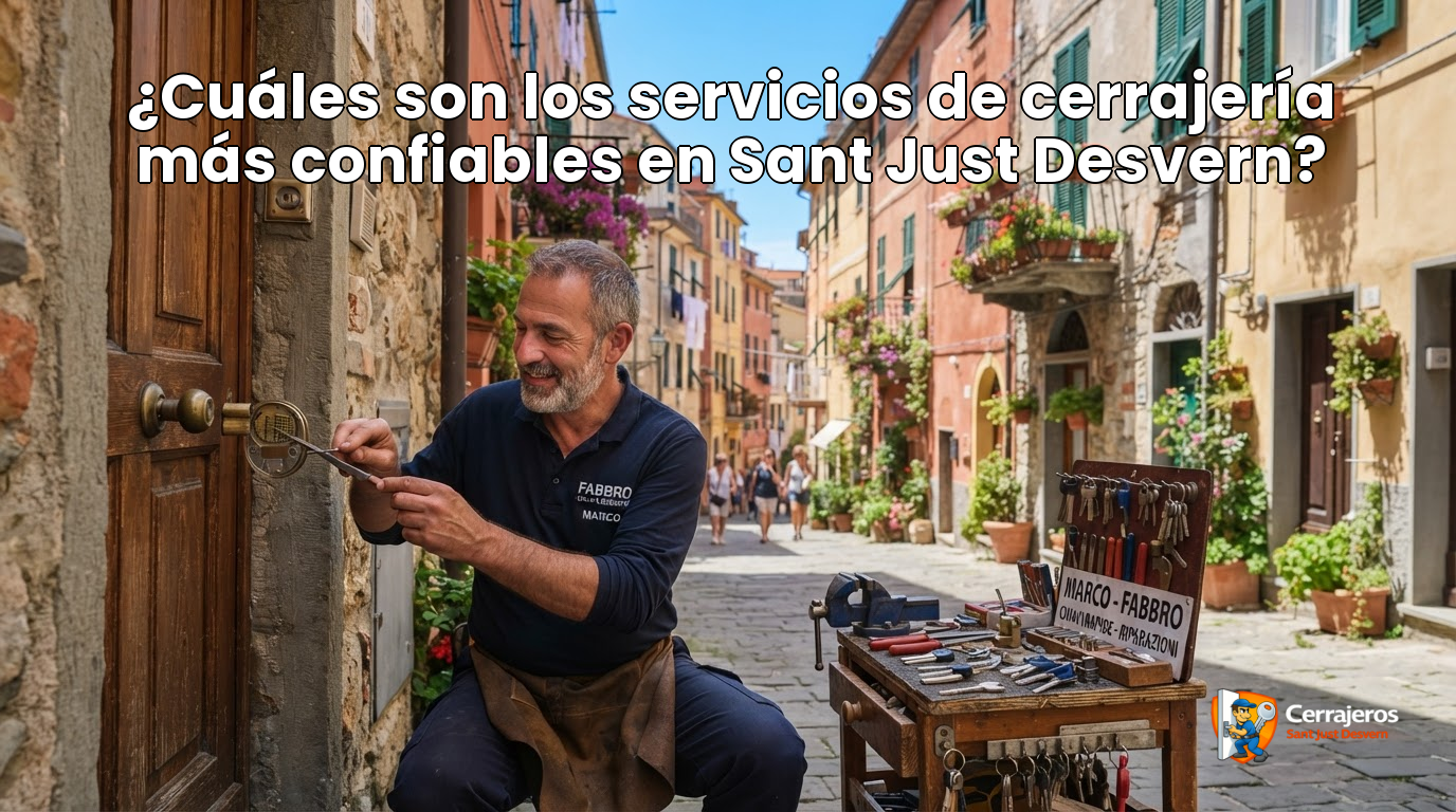 featured cuales son los servicios de cerrajeria mas confiables en sant just desvern