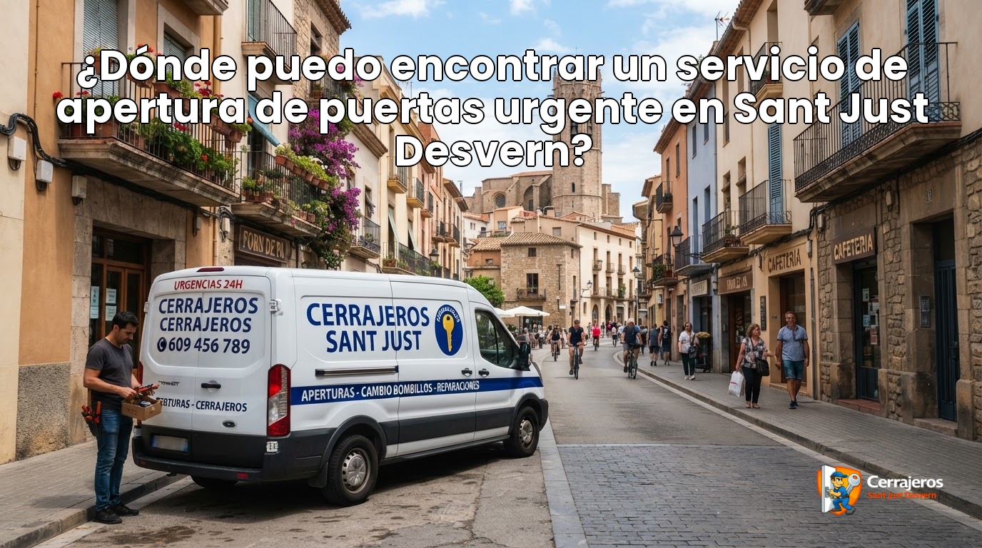 featured donde puedo encontrar un servicio de apertura de puertas urgente en sant just desvern