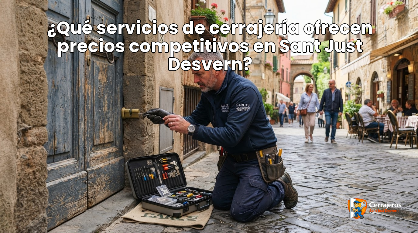 featured que servicios de cerrajeria ofrecen precios competitivos en sant just desvern