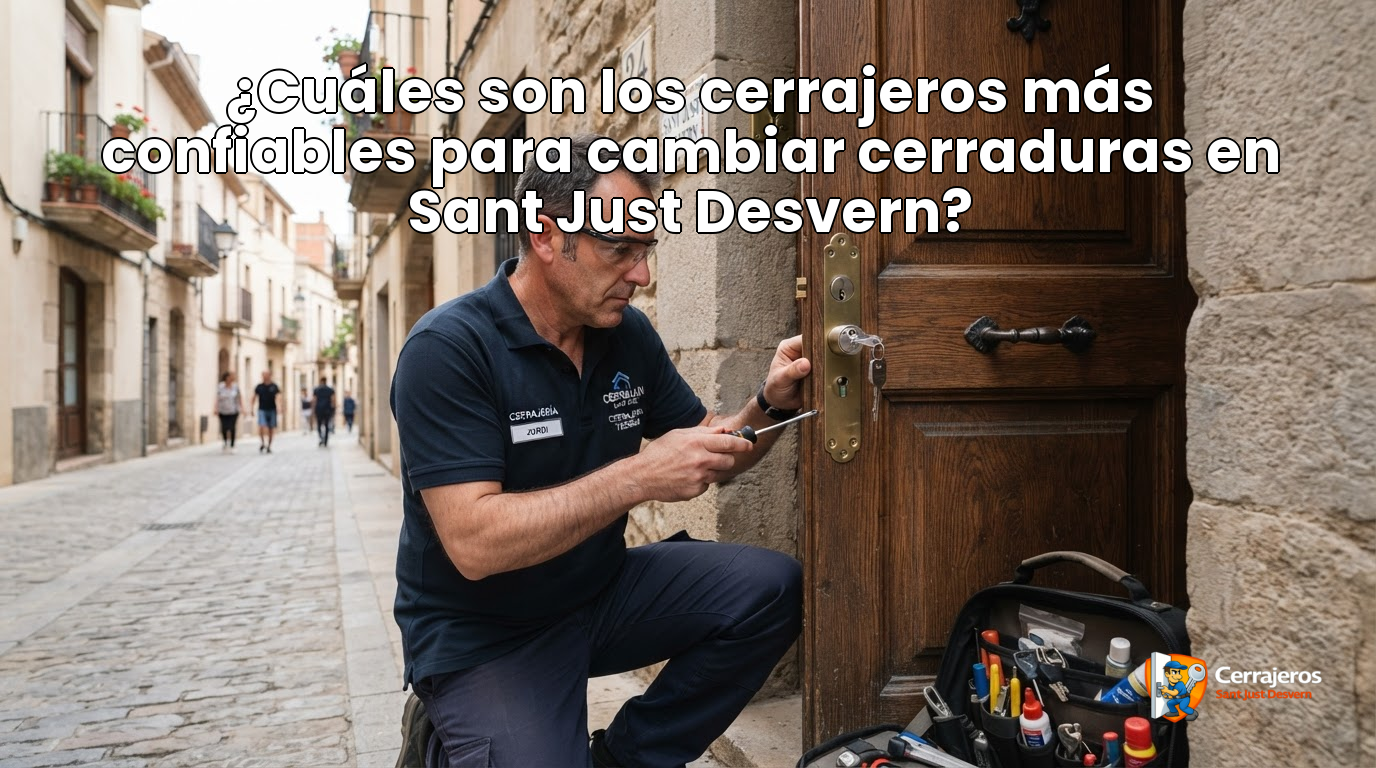featured cuales son los cerrajeros mas confiables para cambiar cerraduras en sant just desvern