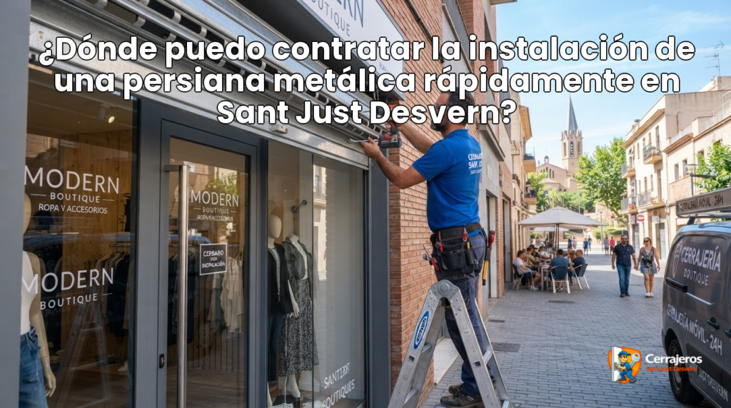 ¿Dónde puedo contratar la instalación de una persiana metálica rápidamente en Sant Just Desvern? featured donde puedo contratar la instalacion de una persiana metalica rapidamente en sant just desvern