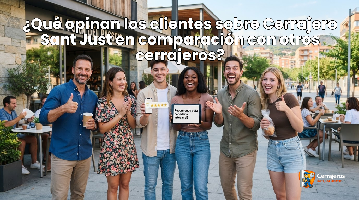 featured que opinan los clientes sobre cerrajero sant just en comparacion con otros cerrajeros