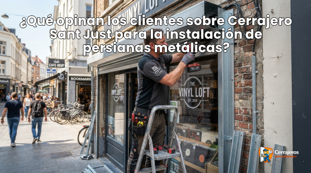 ¿Qué opinan los clientes sobre Cerrajero Sant Just para la instalación de persianas metálicas? featured que opinan los clientes sobre cerrajero sant just para la instalacion de persianas metalicas