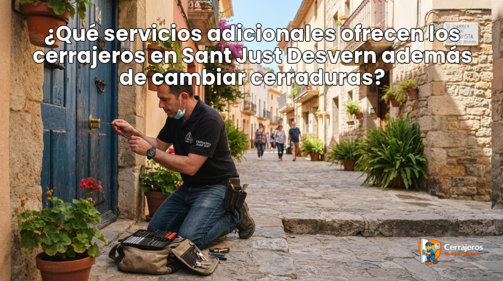 ¿Qué servicios adicionales ofrecen los cerrajeros en Sant Just Desvern además de cambiar cerraduras? featured que servicios adicionales ofrecen los cerrajeros en sant just desvern ademas de cambiar cerraduras
